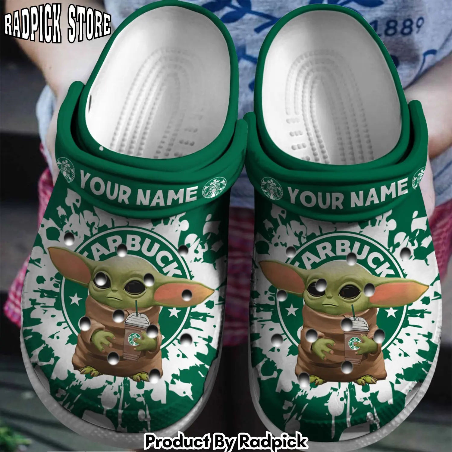 Radpick starbucks clogs shoes comfortable for men women gqm rp6521188